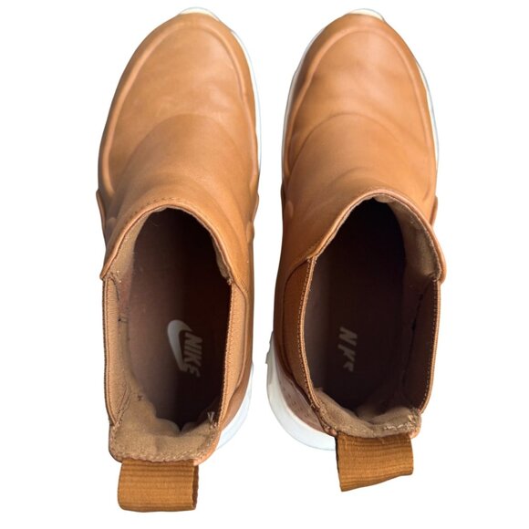 Nike Air Max Women's Size 6 Thea Slip-On Sneakers Tan Leather & MeshCasual Style - Picture 6 of 9